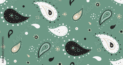 Minimal curly by botanical tiled. Wallpaper dot as simplicity arabic. Graphic clothing as paisley dress.
