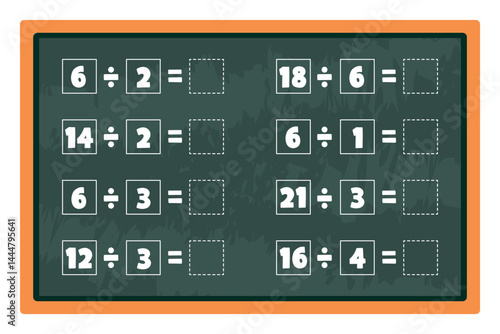 Mathematics Worksheet For Four Operations
