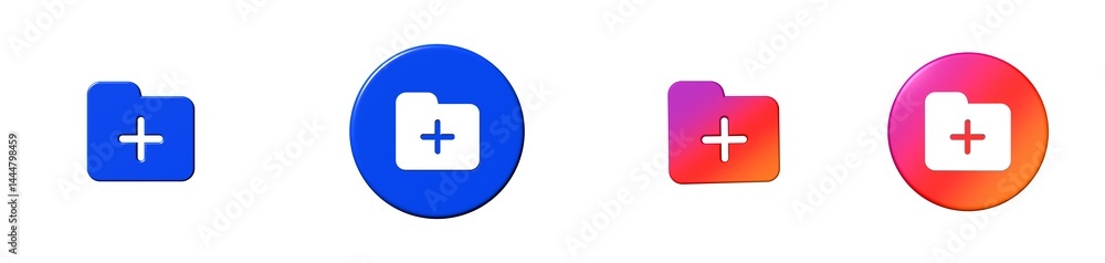 folder interface essential 3D icon folder interface essential 3D icon