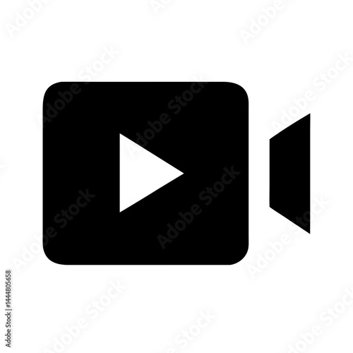 Free Download Video icon isolated on transparent background   - GFXLoad