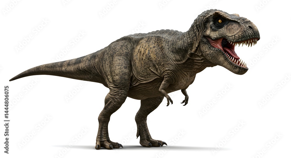Fototapeta premium Tyrannosaurus Rex Dinosaur Standing