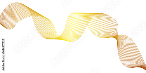 dynamic and digital technology abstract Smooth Flowing Dynamic Sound Wave Background, luxury and modern digital curved wave lines, modern background with wavy lines and particles arranging randomly.