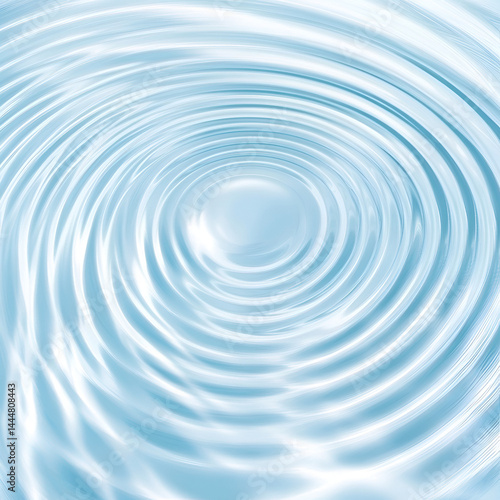 Wallpaper Mural Captivating water ripples serene pool image tranquil environment close-up subtle light blue shades Torontodigital.ca