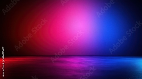 Wallpaper Mural Vibrant neon stage lighting Torontodigital.ca