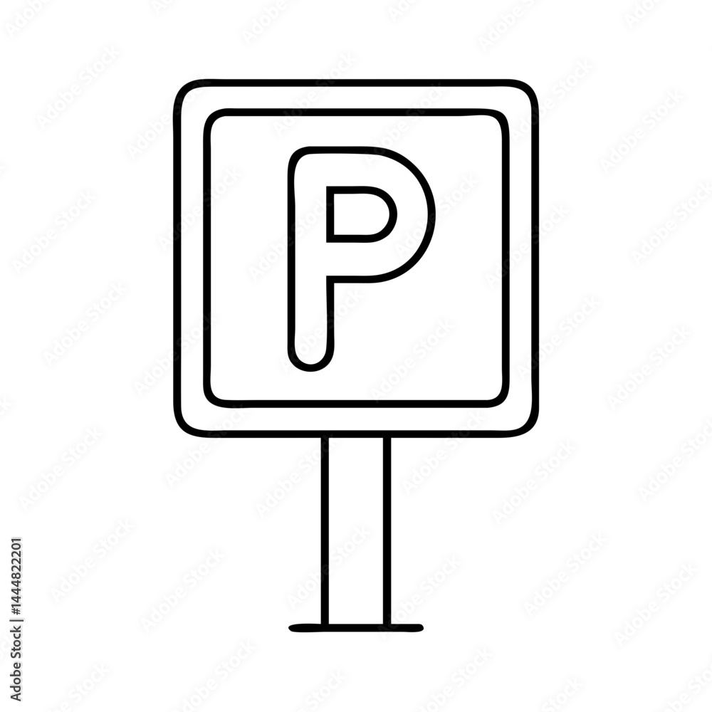 parking sign icon, parking sign vector illustration-simple illustration of parking sign, perfect for parking sign logos and icons parking sign icon, parking sign vector illustration-simple illustration of parking sign, perfect for parking sign logos and icons