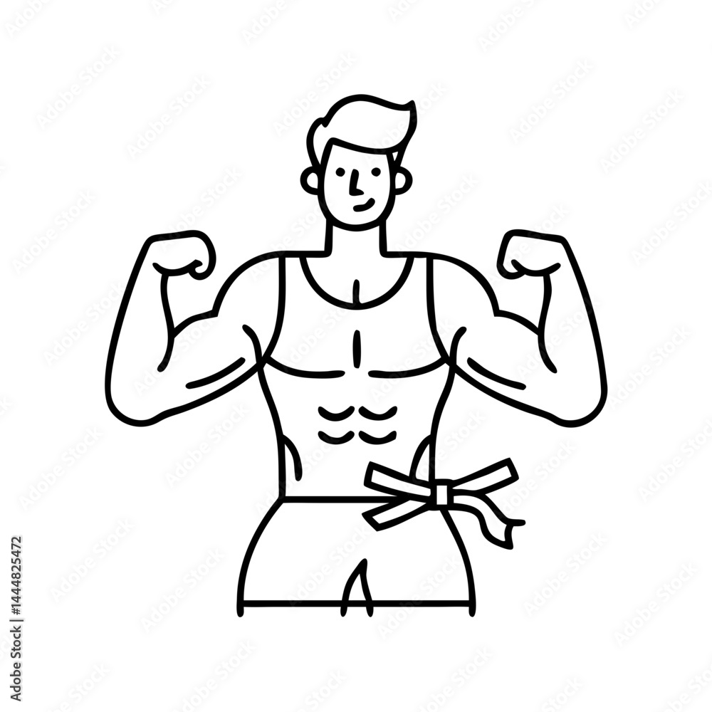 fitness man icon, fitness man vector illustration-simple illustration of fitness man, perfect for fitness man logos and icons fitness man icon, fitness man vector illustration-simple illustration of fitness man, perfect for fitness man logos and icons