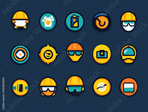 A graphic set of health and...