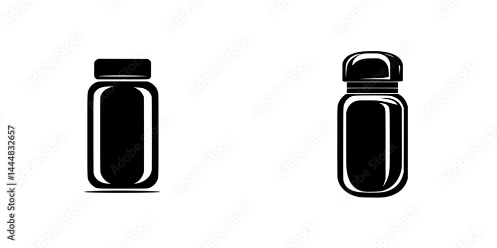 Silhouette pictograms of various bottle shapes ideal for design projects and illustrations showcasing beverage container concepts Silhouette pictograms of various bottle shapes ideal for design projects and illustrations showcasing beverage container concepts