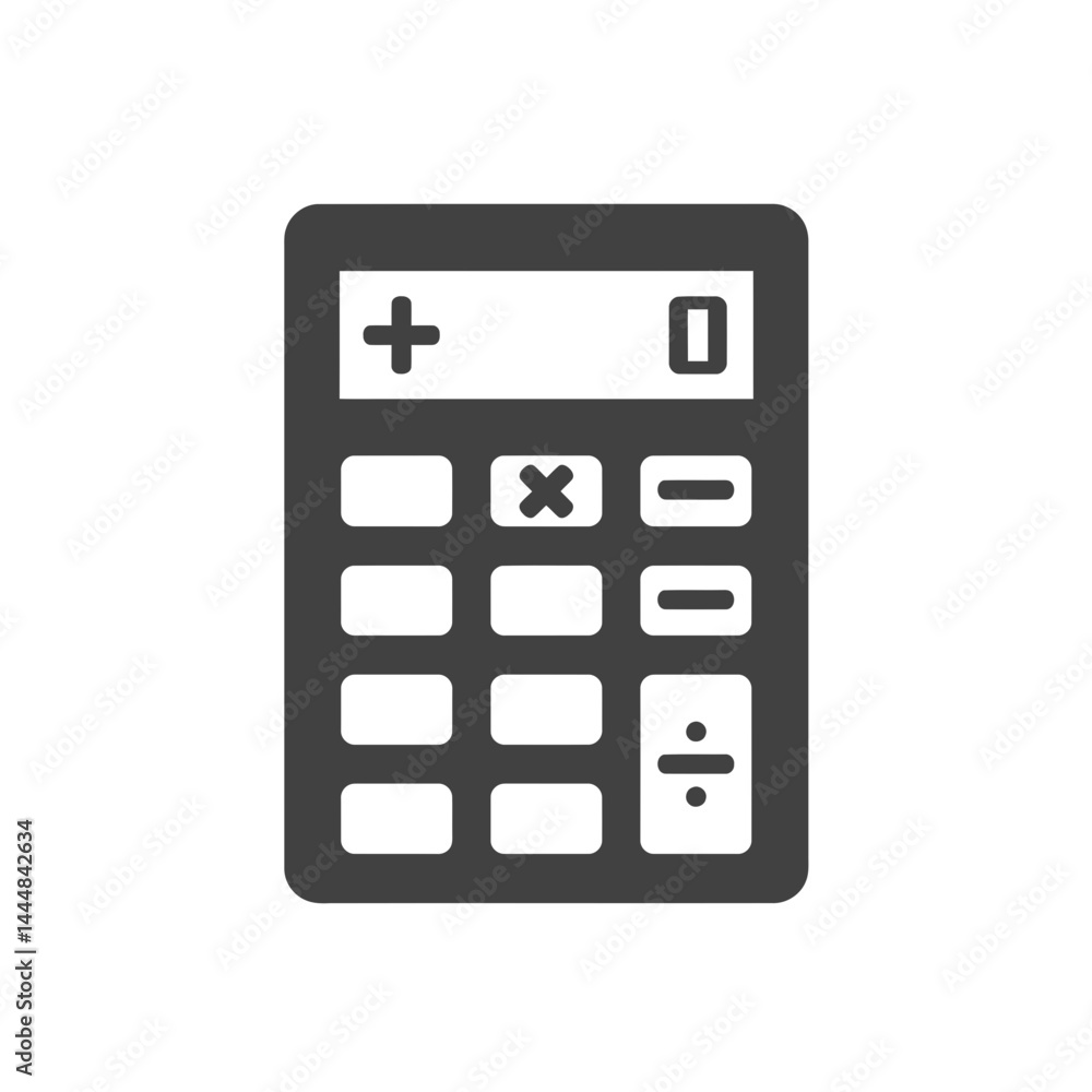 Digital Calculator: A digital calculator isolated, representing the tools of calculation and financial planning, ready for calculations and financial operations. Digital Calculator: A digital calculator isolated, representing the tools of calculation and financial planning, ready for calculations and financial operations.