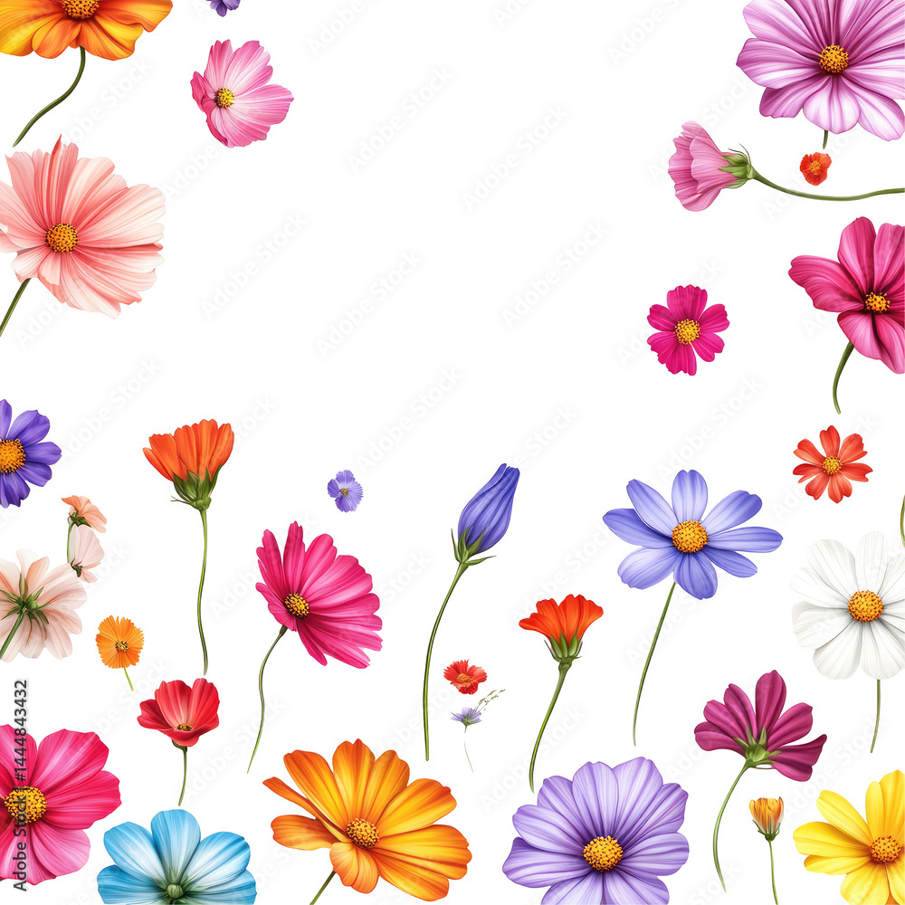 Vibrant floral display Vibrant floral display