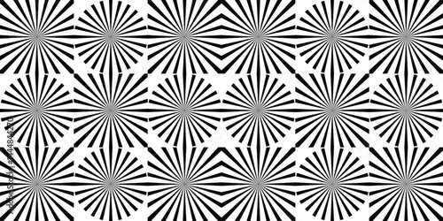 Geometric seamless pattern of stripes of squares. Optical illusion effect. Abstract texture . Vector illustration.