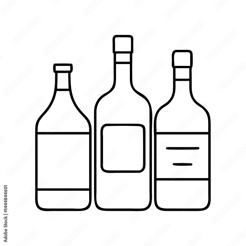 bottles of alcohol icon, bottles of alcohol vector illustration-simple illustration of bottles of alcohol, perfect for bottles of alcohol logos and icons bottles of alcohol icon, bottles of alcohol vector illustration-simple illustration of bottles of alcohol, perfect for bottles of alcohol logos and icons