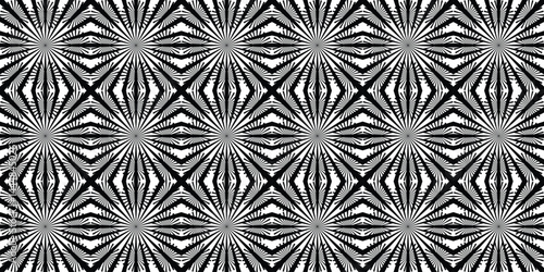 Geometric seamless pattern of stripes of squares. Optical illusion effect. Abstract texture . Vector illustration.