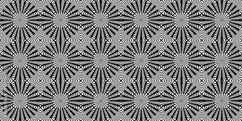 Geometric seamless pattern of stripes of squares. Optical illusion effect. Abstract texture . Vector illustration.