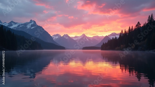 Wallpaper Mural Tranquil Waters: Nature's Mirror Torontodigital.ca