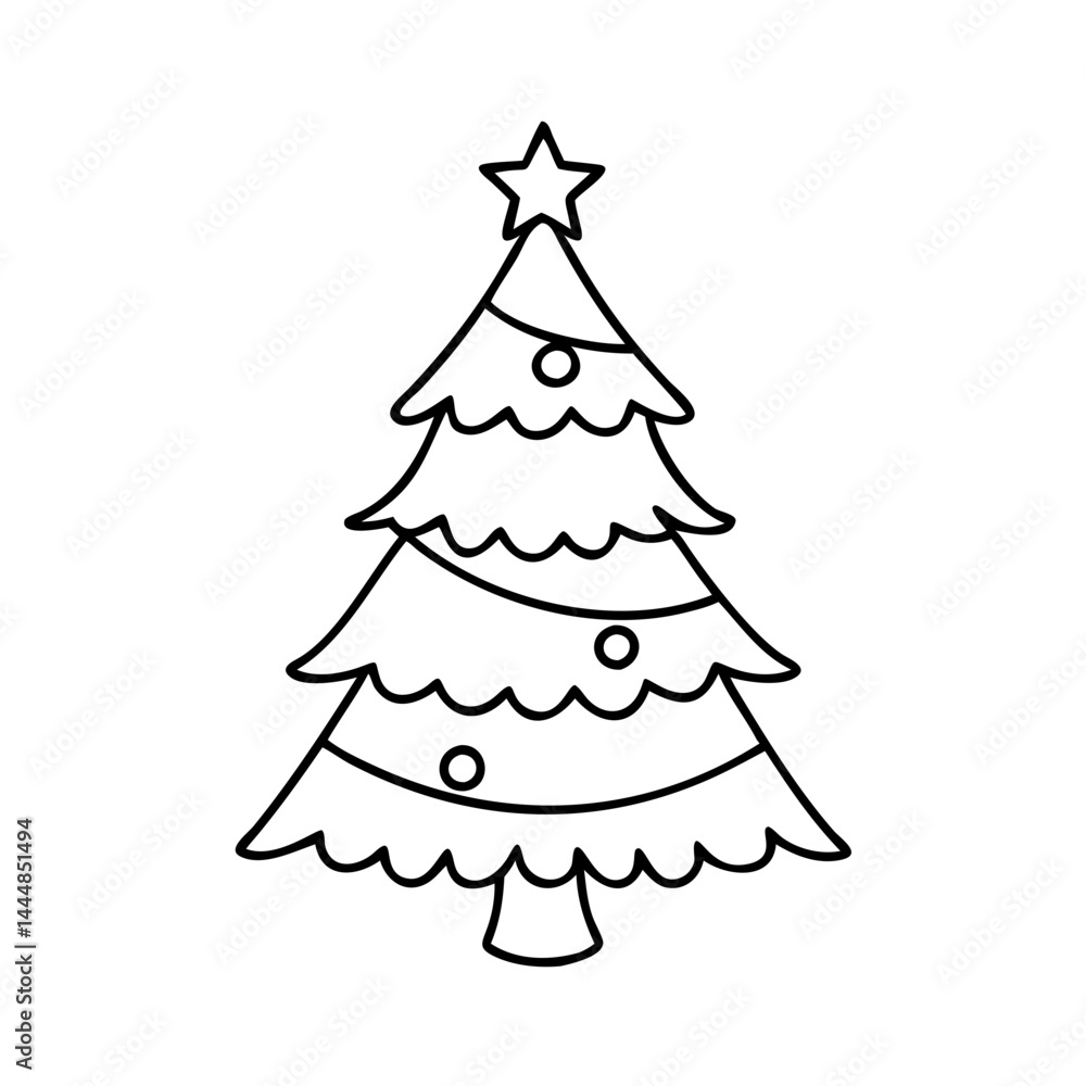 christmas tree icon, christmas tree vector illustration-simple illustration of christmas tree, perfect for christmas tree logos and icons christmas tree icon, christmas tree vector illustration-simple illustration of christmas tree, perfect for christmas tree logos and icons