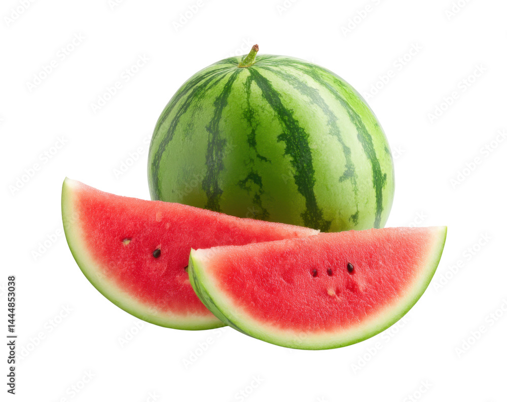 watermelon , isolated on transparent background watermelon , isolated on transparent background