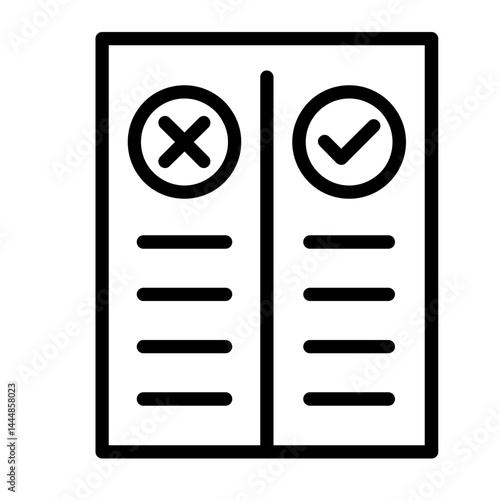 Pros And Cons Icon