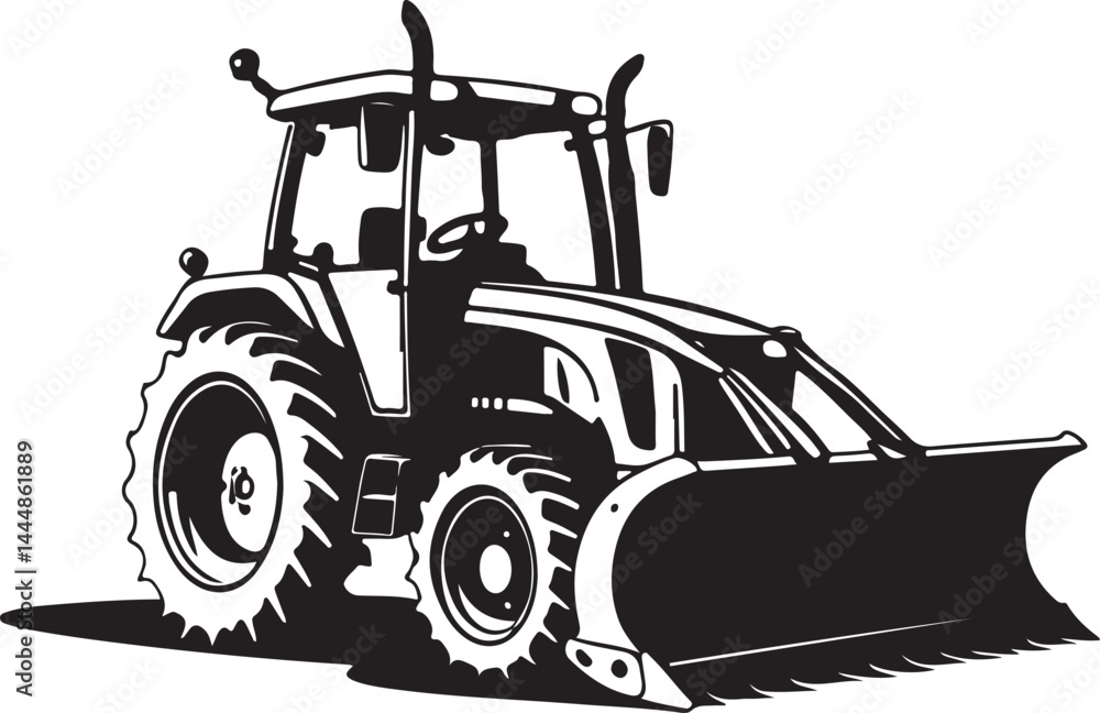 Naklejka premium Mighty Machines Tractor Power Bundle