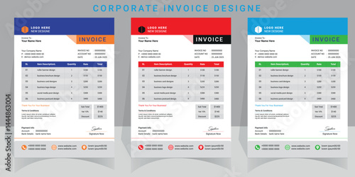 Premium Invoice Template for Effortless Business Transactions and Seamless Financial Operations. Sleek, Professional Design for Corporate Use. Thank You.
