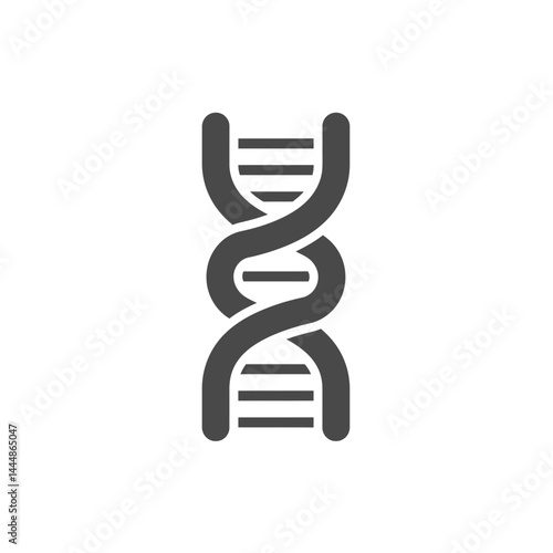 DNA Helix: A visually striking representation of the DNA double helix, symbolizing the very essence of life, is presented in a clean, minimalist style. 