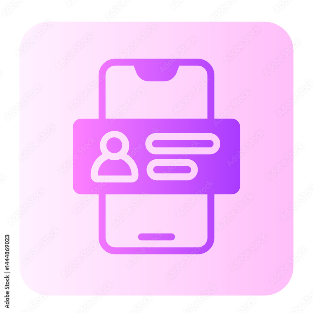 comment gradient icon