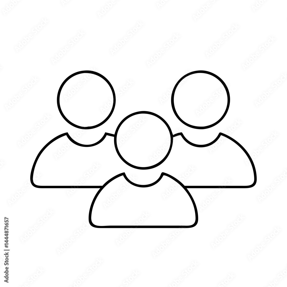 group of users icon, group of users vector illustration-simple illustration of group of users, perfect for group of users logos and icons group of users icon, group of users vector illustration-simple illustration of group of users, perfect for group of users logos and icons