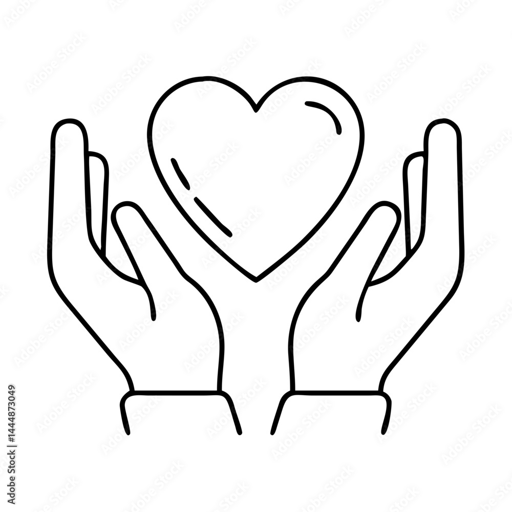 hands holding heart icon, hands holding heart vector illustration-simple illustration of hands holding heart, perfect for hands holding heart logos and icons hands holding heart icon, hands holding heart vector illustration-simple illustration of hands holding heart, perfect for hands holding heart logos and icons