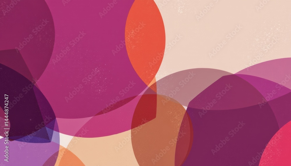 Colorful overlapping circles in abstract design. Colorful overlapping circles in abstract design.