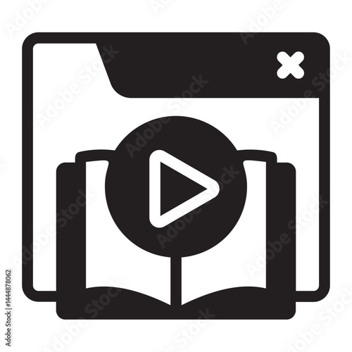 tutorial glyph icon