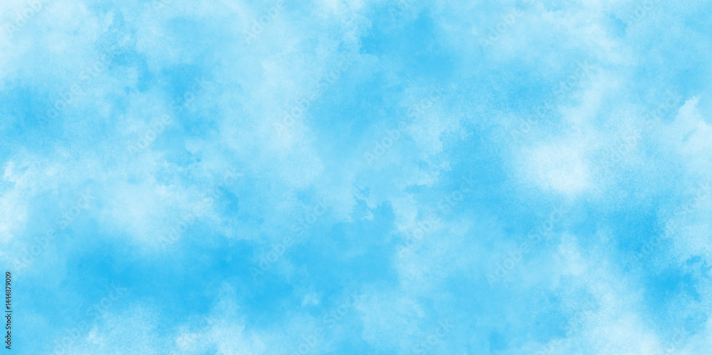 soft and cloudy watercolor abstract painting of blue grunge texture, Vibrant soft pastel watercolor clear blue sky with puffy clouds, Light Blue Watercolor Landscape with Soft white clouds. soft and cloudy watercolor abstract painting of blue grunge texture, Vibrant soft pastel watercolor clear blue sky with puffy clouds, Light Blue Watercolor Landscape with Soft white clouds.