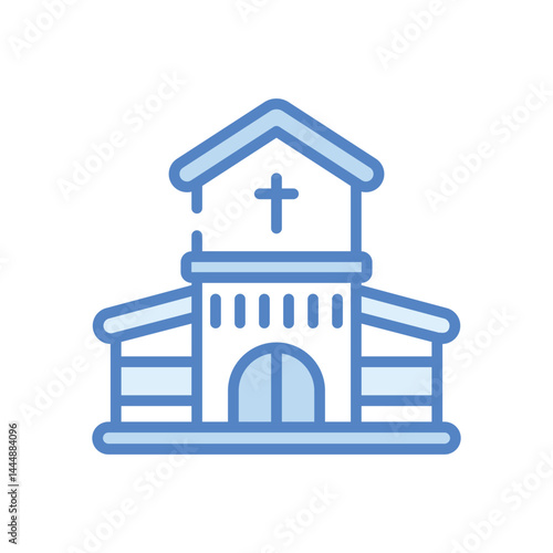 Church  Icon vector stock illustration