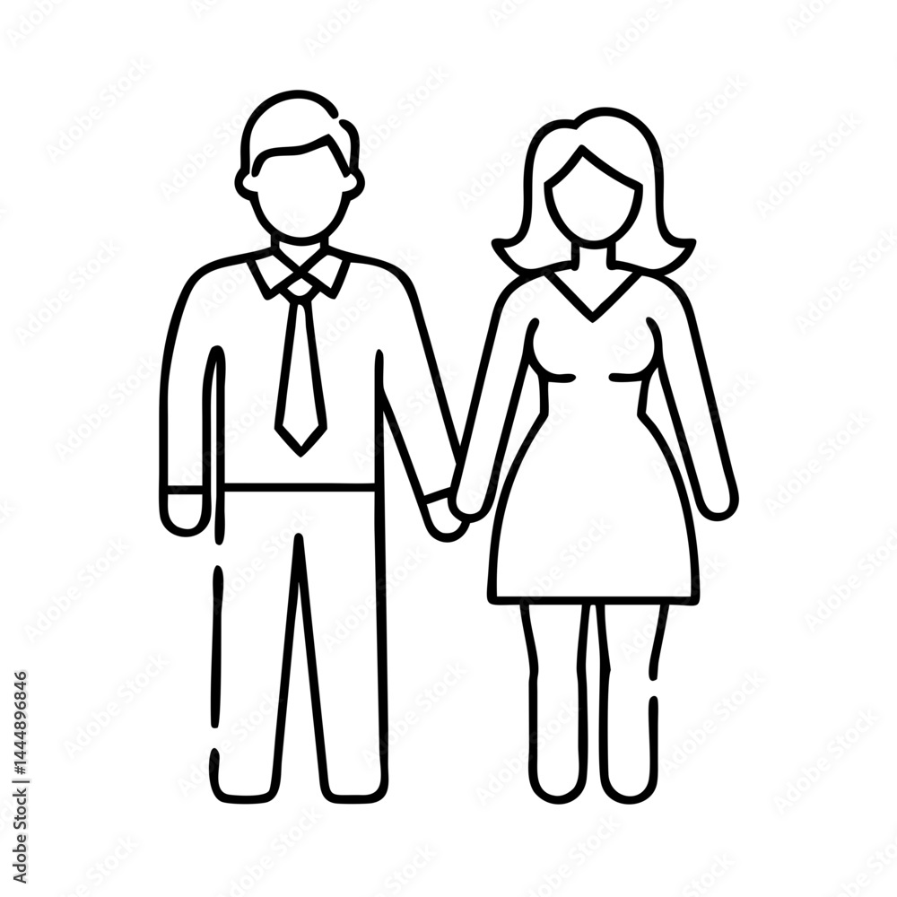 man and woman icon, man and woman vector illustration-simple illustration of man and woman, perfect for man and woman logos and icons man and woman icon, man and woman vector illustration-simple illustration of man and woman, perfect for man and woman logos and icons