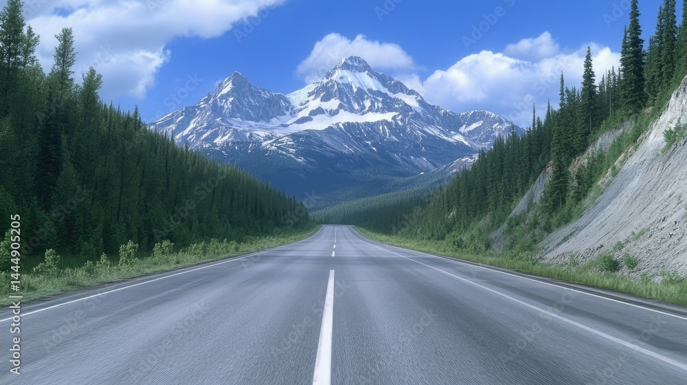 Majestic Mountain Road Trip Open Road Adventure. Majestic Mountain Road Trip Open Road Adventure.