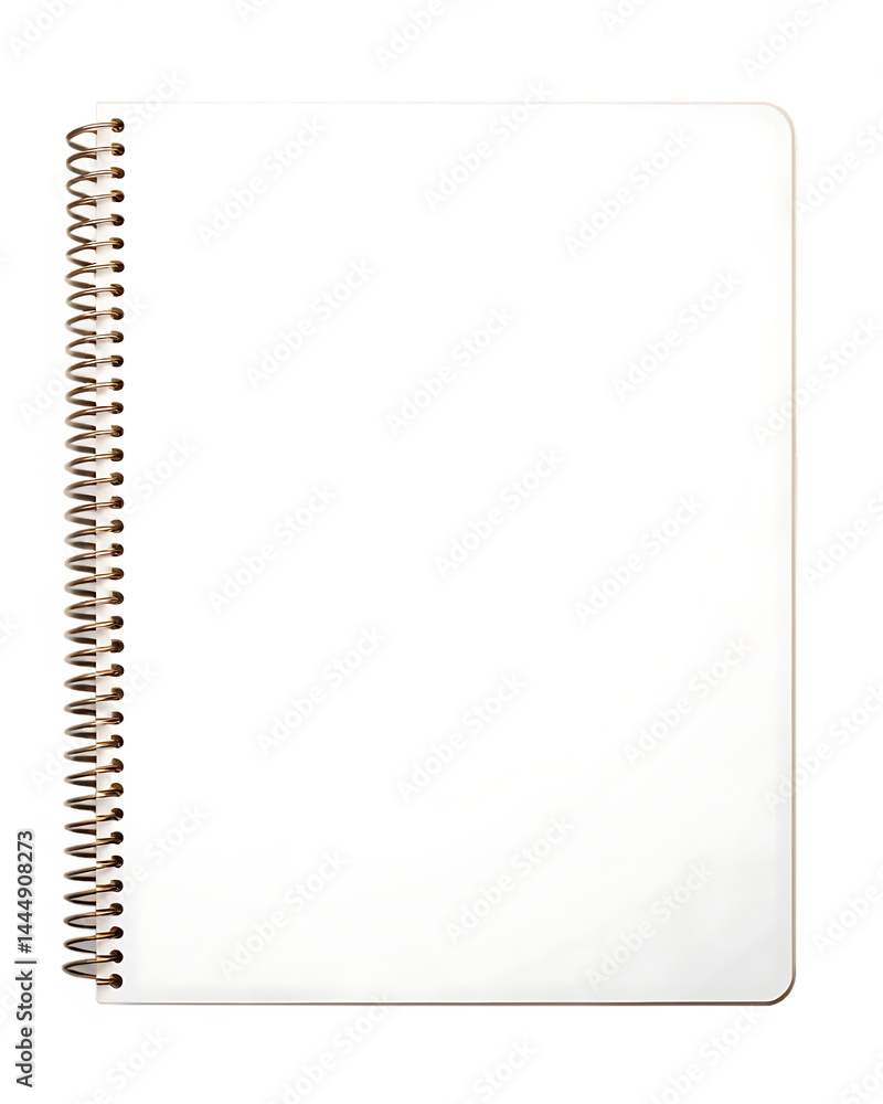 Blank spiral notebook backgrounds diary white isolated on white background PNG Blank spiral notebook backgrounds diary white isolated on white background PNG