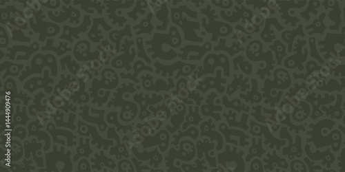 Hand drawn abstract seamless pattern, doodle background, simple style - great for textiles, banners, wallpapers, wrapping - vector design