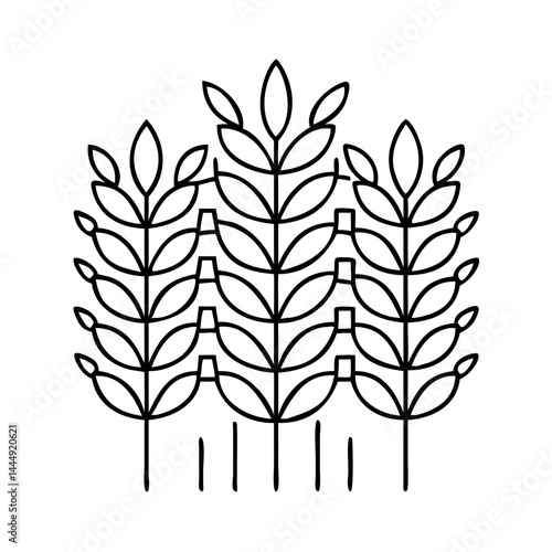 rye icon icon, rye icon vector illustration-simple illustration of rye icon, perfect for rye icon logos and icons