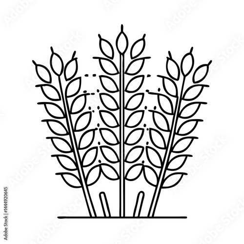 rye icon icon, rye icon vector illustration-simple illustration of rye icon, perfect for rye icon logos and icons