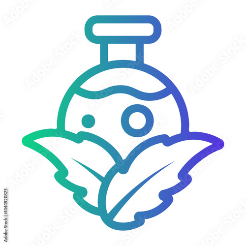 natural Line Gradient Icon