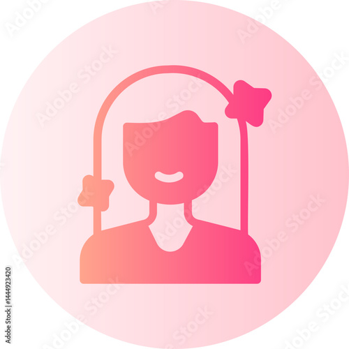influencer gradient icon