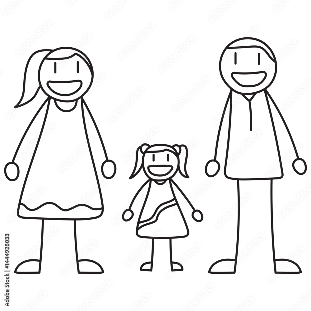Stick Figure Family Stick Figure Family