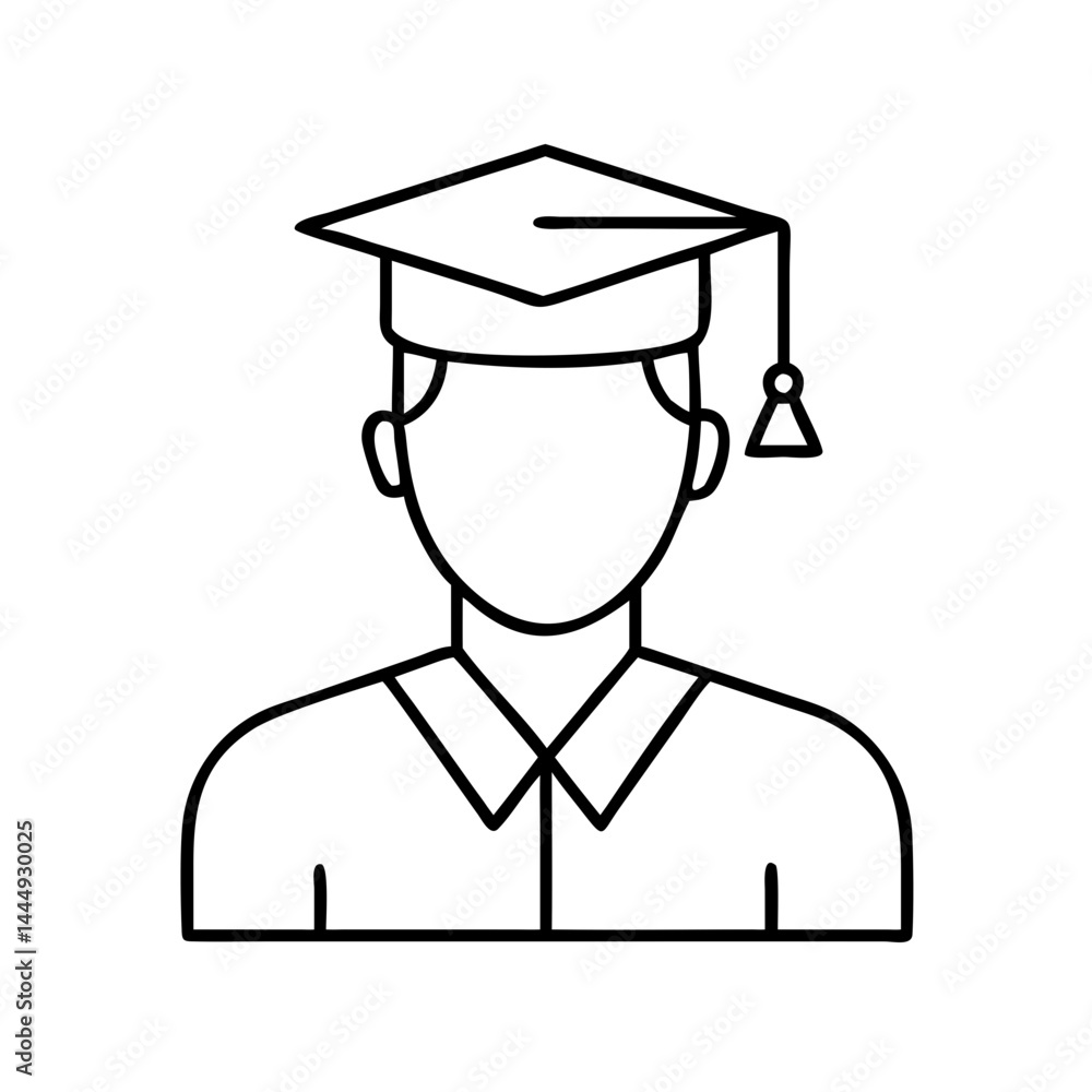 student graduation icon, student graduation vector illustration-simple illustration of student graduation, perfect for student graduation logos and icons student graduation icon, student graduation vector illustration-simple illustration of student graduation, perfect for student graduation logos and icons