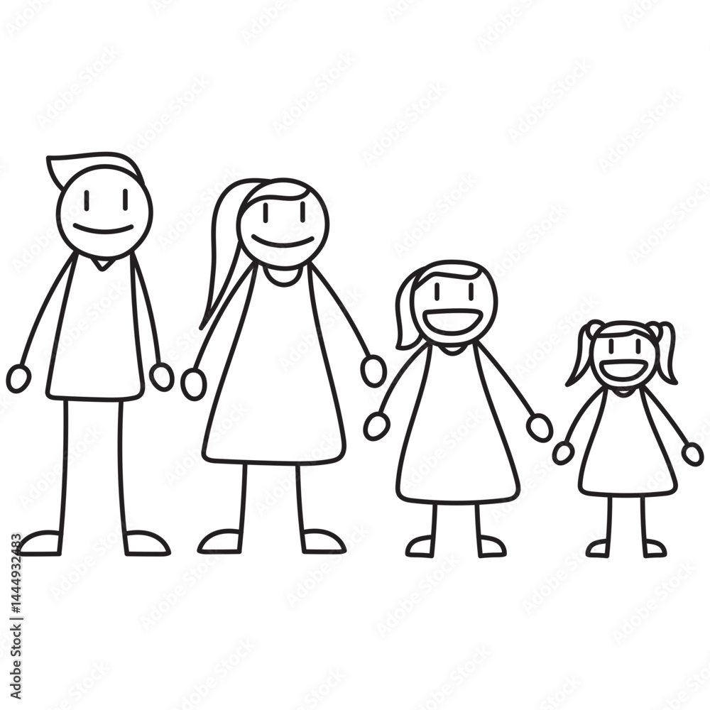 Stick Figure Family Stick Figure Family
