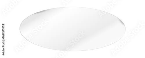 Transparent glass effect, realistic window mockups, mirror set, glass showcase on transparent background, vector png. Glass banner, acrylic smooth surface.	
