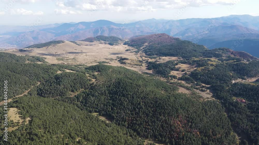 Aerial view of The Red Wall Biosphere Reserve at Rhodope Mountains, Plovdiv Region, Bulgaria Aerial view of The Red Wall Biosphere Reserve at Rhodope Mountains, Plovdiv Region, Bulgaria