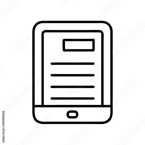 e reader icon