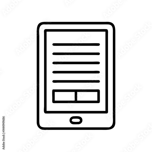 e reader icon