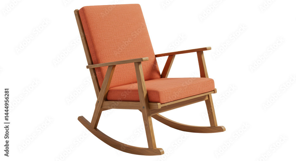 Isolated Rocking Chair Isolated Rocking Chair
