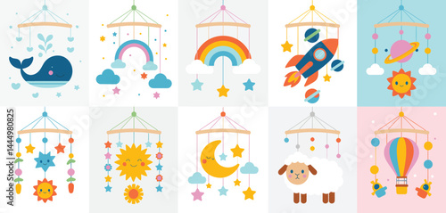 Twelve Adorable Baby Mobile Designs for Nursery Decor