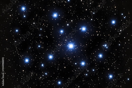 Wallpaper Mural Stunning Celestial Night Sky Image Featuring Bright Stars and Constellations Perfect for Astronomy and Space Themes Torontodigital.ca